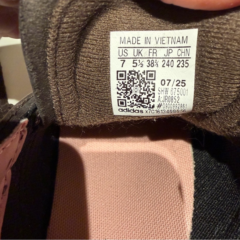 adidas Spezial Suede Sneaker in Chocolate Brown & Pink - Picture 8 of 8